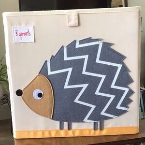 3 Sprouts Hedgehog Storage Box.
